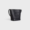 Black Small Bucket Cuir Triomphe In Smooth Calfskin - Leather Women's Handbag - Bagsfits