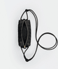 Black Loop Leather Bag - Leather Women's Handbag - Bagsfits