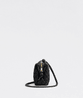 Black Loop Leather Bag - Leather Women's Handbag - Bagsfits