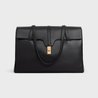 Black Large Soft 16 Bag In Smooth Calfskin - Leather Women's Handbag - Bagsfits