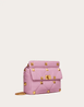 Large Roman Stud The Shoulder Bag In Nappa With Chain - Leather Women's Handbag - Bagsfits