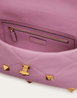 Large Roman Stud The Shoulder Bag In Nappa With Chain - Leather Women's Handbag - Bagsfits
