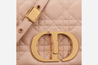 Rose Des Vents Supple Cannage Calfskin Small Caro Bag - Leather Women's Handbag - Bagsfits