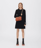 Maple Chain Cassette Leather Bag - Leather Women's Handbag - Bagsfits