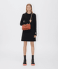 Maple Chain Cassette Leather Bag - Leather Women's Handbag - Bagsfits