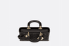 Black Cannage Lambskin Lady D-Joy Bag - Leather Women's Handbag - Bagsfits