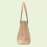 Beige GG Matelassé Leather Medium Tote Bag - Leather Women's Handbag - Bagsfits