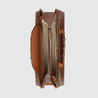 Brown Diana Small Top Handle Bag - Leather Women's Handbag - Bagsfits