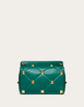Large Roman Stud The Shoulder Bag In Nappa With Chain - Leather Women's Handbag - Bagsfits