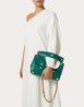 Large Roman Stud The Shoulder Bag In Nappa With Chain - Leather Women's Handbag - Bagsfits