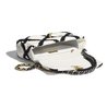 Calfskin Black & White Chnl 19 Handbag - Leather's Women Shoulder Bag