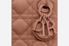 Blush Ultramatte Cannage Calfskin Mini Lady Bag - Leather Women's Handbag - Bagsfits