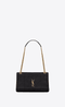 Jamie Medium Carre Rive Gauche In Lambskin Leather Bag - Leather Women's Handbag - Bagsfits