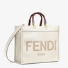 White Sunshine Medium Bag - Women’s Leather Bag
