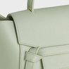Vert D'eau Micro Belt Bag In Grained Calfskin - Leather Women's Handbag - Bagsfits