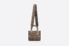 Beige Multicolor Mizza Embroidery Medium Lady D-Lite Bag - Women’s Leather Bag