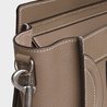 Souris Nano Luggage Bag In Drummed Calfskin - Leather Women's Handbag - Bagsfits