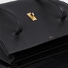 Black Large Soft 16 Bag In Smooth Calfskin - Leather Women's Handbag - Bagsfits