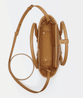 Caramel Arco Leather Bag - Leather Women's Handbag - Bagsfits