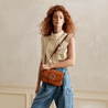 Calfskin Pont 9 - LEATHER WOMEN'S CROSSBODY BAG