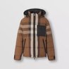 Reversible Check Nylon Puffer Jacket - Leather Men's Clothes - Bagsfits