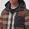 Reversible Check Nylon Puffer Jacket - Leather Men's Clothes - Bagsfits