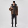 Reversible Check Nylon Puffer Jacket - Leather Men's Clothes - Bagsfits