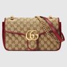 Original Canvas Marmont Small Shoulder Bag - Leather Women's Bag