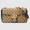 Original Canvas Marmont Small Shoulder Bag - Leather Women's Bag