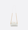 Latte Supple Cannage Calfskin Mini D-cosy Bag - Leather Women's Handbag - Bagsfits