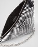 PRD Triangle Satin Mini-Bag With Crystals - Leather Women's Handbag - Bagsfits