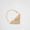 PRD Triangle Satin Mini-Bag With Crystals - Leather Women's Handbag - Bagsfits