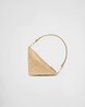PRD Triangle Satin Mini-Bag With Crystals - Leather Women's Handbag - Bagsfits