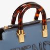 By The Way Mini Small Leather And Elaphe Boston Bag - Leather Women's Handbag - Bagsfits