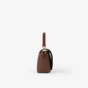 Dark Birch Brown Top Handle Note Bag - Leather Women's Handbag - Bagsfits