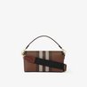 Dark Birch Brown Top Handle Note Bag - Leather Women's Handbag - Bagsfits