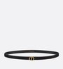 Black Caro Belt With Removable Pouch - Leather Women Belt