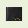 Bi-Fold Wallet With Horsebit - Leather Women's Wallet - Bagsfits