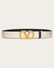 Reversible Vlogo Signature Belt In Grainy Calfskin 30MM - Leather Women's Belts - Bagsfits