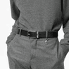 Pont Neuf 35mm Taurillon Leather Belt - Leather Men's Belts - Bagsfits