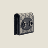 Blue GG Horsebit 1955 Card Case Wallet - Leather Women's Wallet - Bagsfits