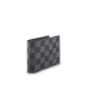 Multiple Wallet Damier Graphite - Leather Men's Wallet