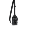 Black Saumur Slingbag Monogram Eclipse - Leather Men's Handbag - Bagsfits