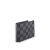 Multiple Wallet Damier Graphite - Leather Men's Wallet