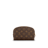 Cosmetic Pouch Monogram Canvas - Leather Women's Pouch
