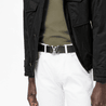 Initiales 40mm Reversible Leather Belt - Leather Men's Belts - Bagsfits