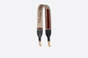 Burgundy CD Embroidery Shoulder Strap