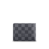 Multiple Wallet Damier Graphite - Leather Men's Wallet