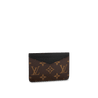 Neo Porte Cartes Monogram Macassar Canvas Leather Wallet - Leather Men's Wallet - Bagsfits