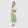 Brown Ophidia Mini Shoulder Bag - Leather Women's Handbag - Bagsfits
